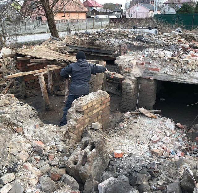 Демонтаж фундаментов