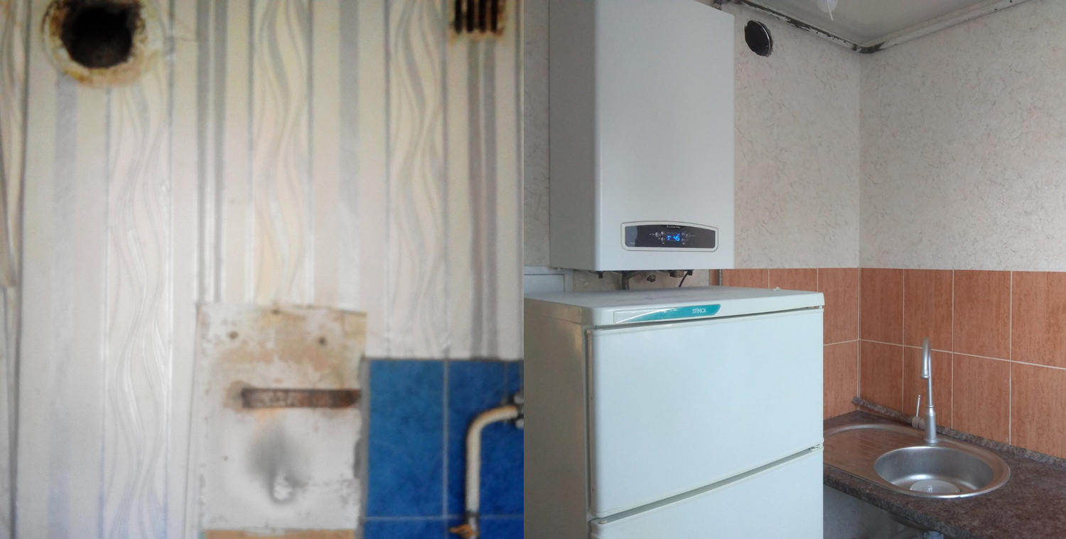 квартира, бытовая техника, газовый котел для отопления vaillant b11bs, газовый водонагреватель в квартире, газовый котёл