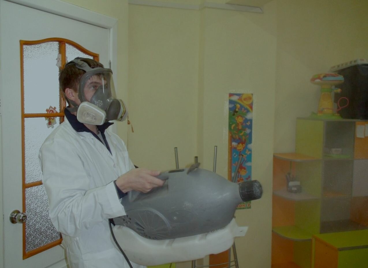 дезинсекция, дезинсекция клопов туманом, уничтожение клопов чебоксары, уничтожение клопов в щелково, дезинсектор с холодным туманом