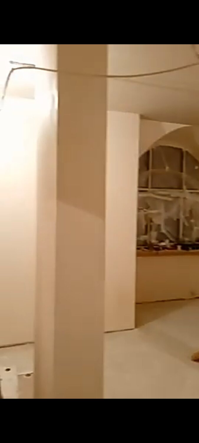 коридор, коридор прихожая, колонна, помещения, interior