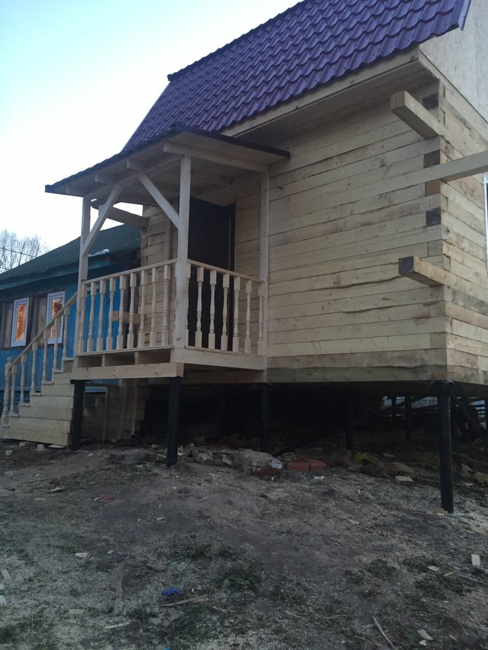 Строительство пристройки к дому