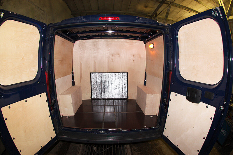 Как обшить будку на спринтере - 85 фото