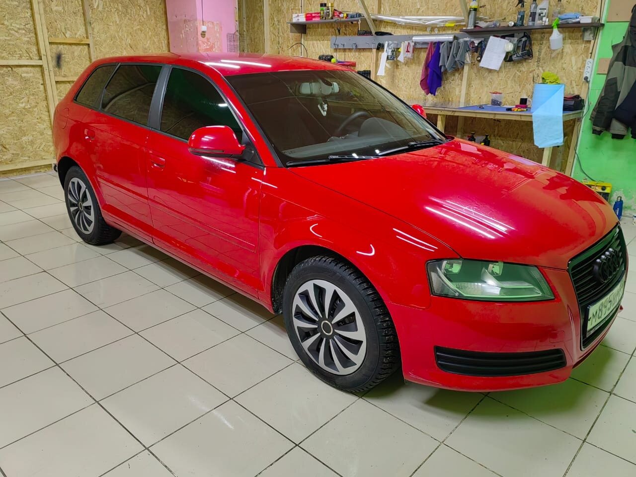 audi a3, красная ауди, ауди а 3 2007, audi a 3 2007, Audi A3 II (8P) Рестайлинг 2