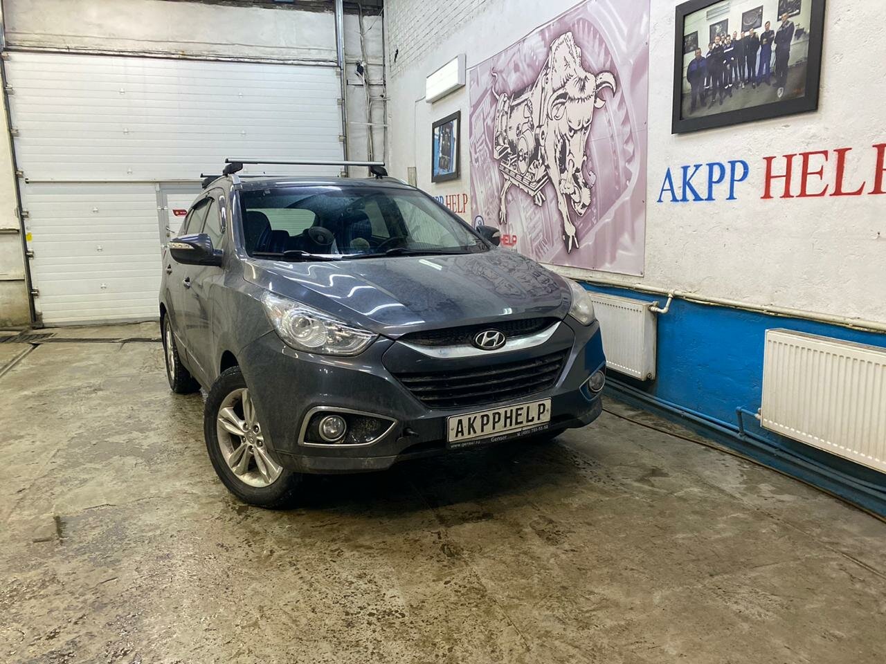 hyundai ix35, хендай ix35 2005, хёндай кроссовер ix35 серая, hyundai ix35 серый, Hyundai Tucson II