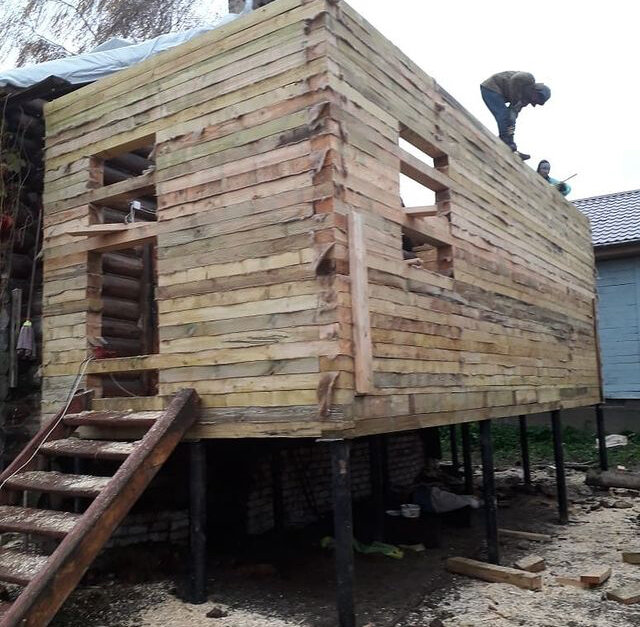 Строительство пристройки к дому