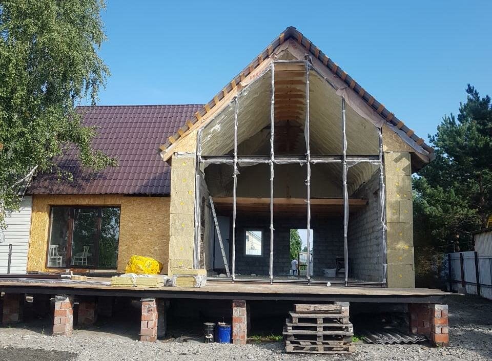 Демонтаж металлочерепицы в фер - 80 фото