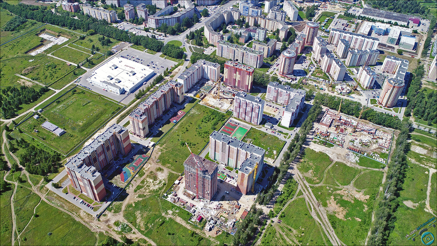 микрорайон, четвертый микрорайон одинцово, жк новый город обнинск, жилые комплексы, одинцово 5 микрорайон