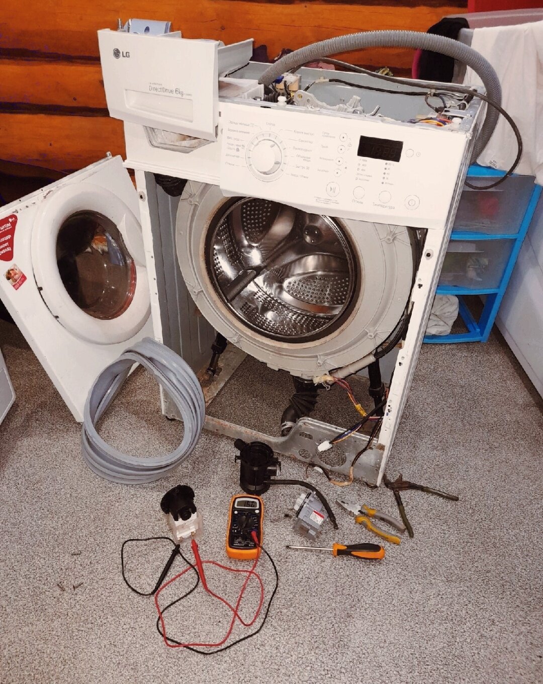 ремонт стиральных машин, бытовая техника, разобранная стиральная машина, стиральная машина автомат, стиральная машинка