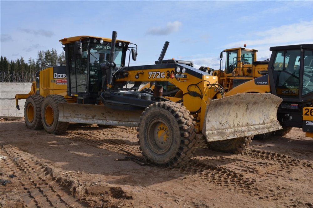 автогрейдер john deere 772g, грейдер john deere 772g, автогрейдер джон дир, john deere 772g, грейдер джон дир 672g