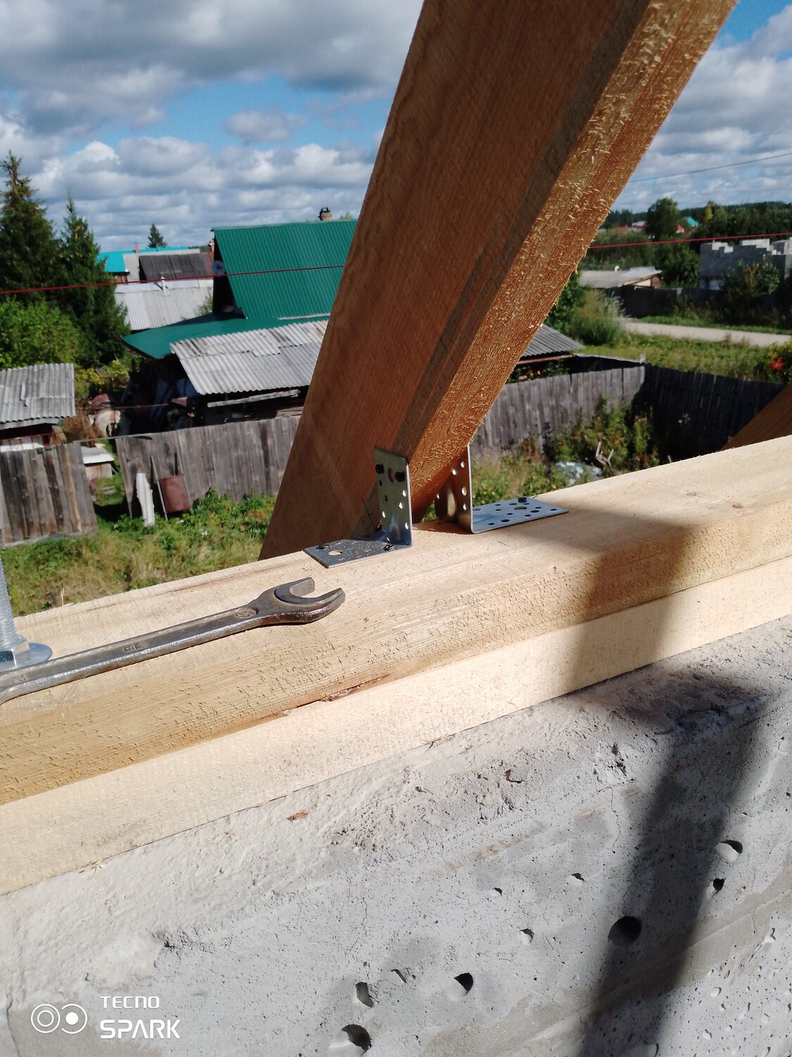 мауэрлат 100х150, мауэрлат, мауэрлат для двускатной крыши, крепление стропил к мауэрлату, крепление мауэрлата