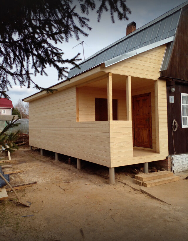 Строительство пристройки к дому