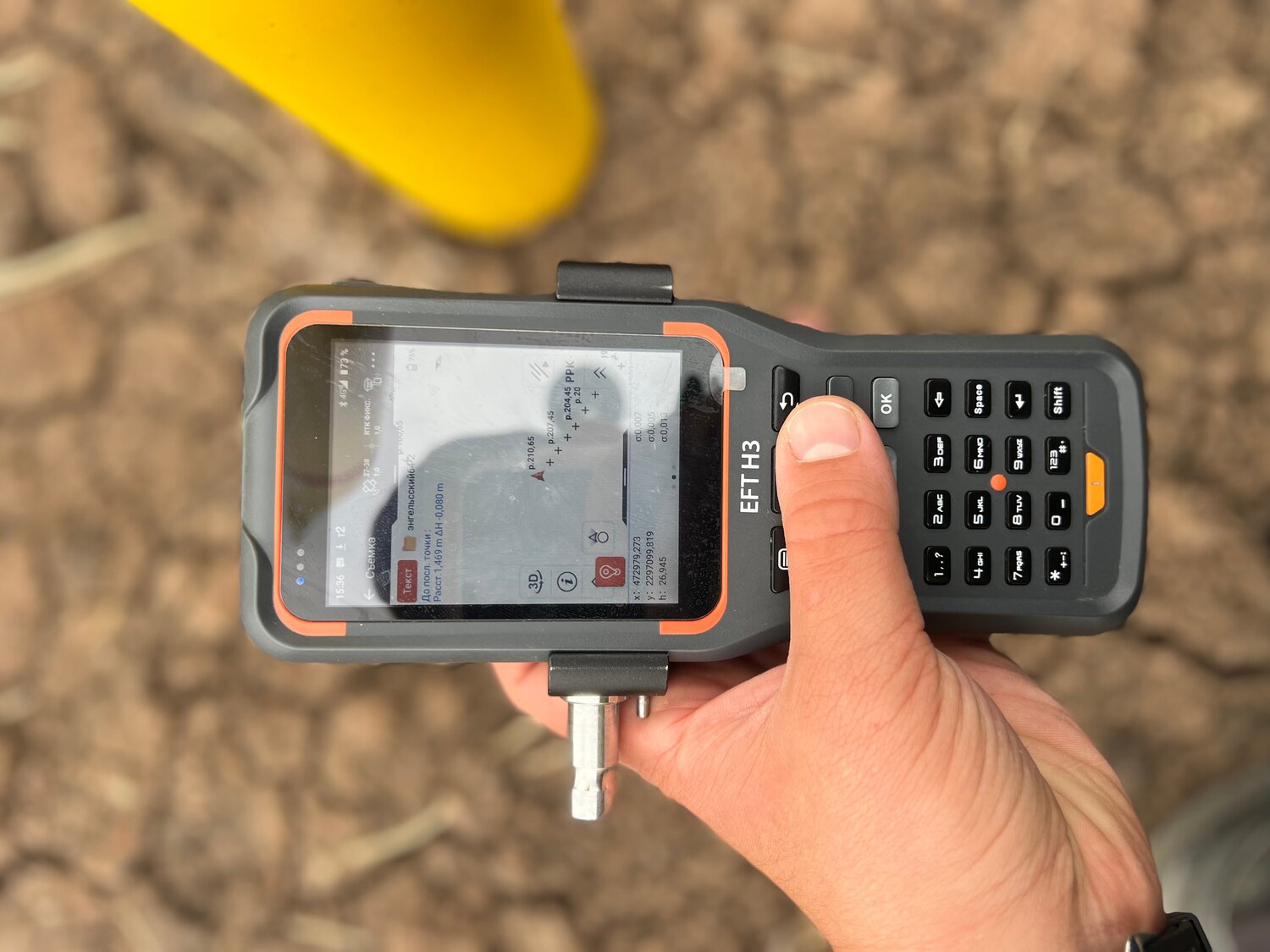 контроллер eft h3, геодезическое оборудование, eft m4 gnss, по eft field survey, gps