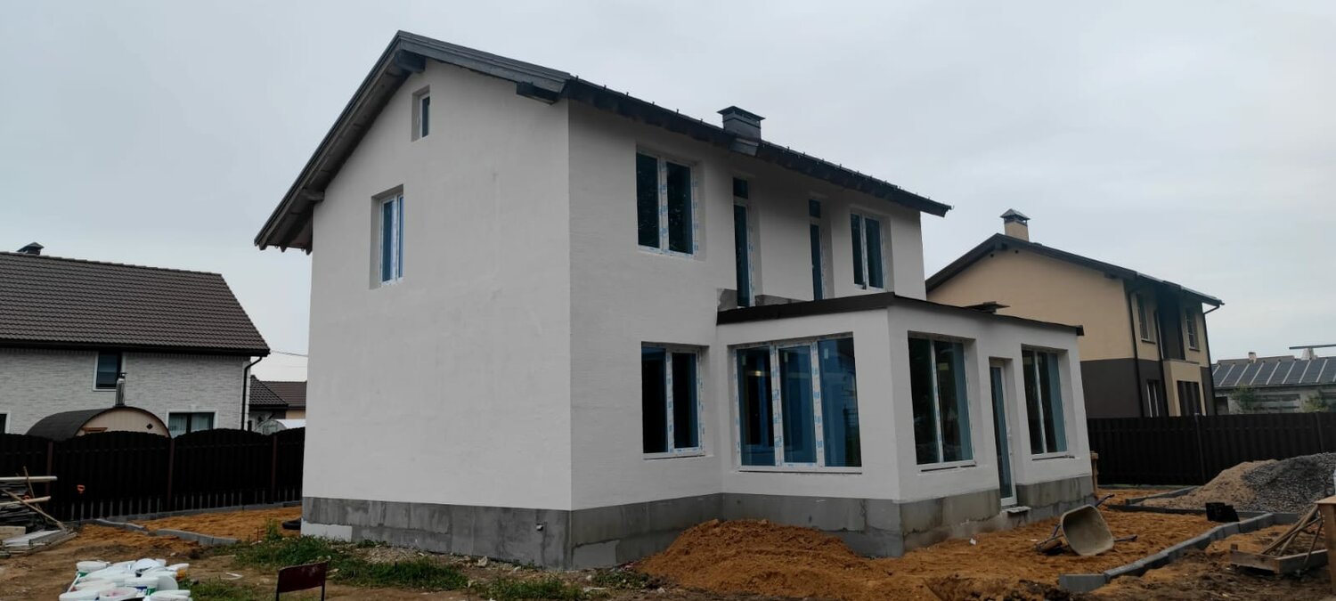 загородный дом, дом коттедж, коттедж, дом, фасад дома