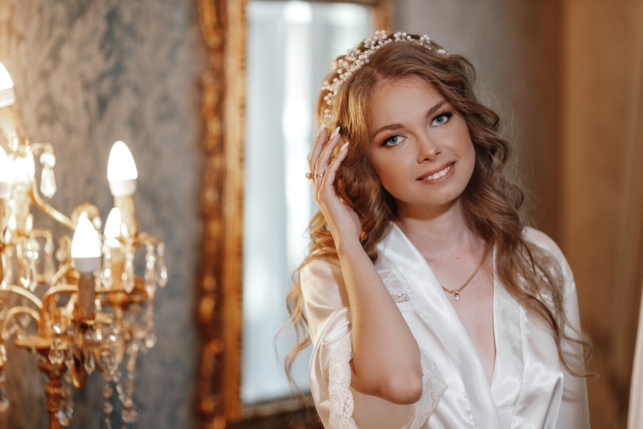 фотосессия невесты, свадебная фотосессия, утро невесты, невинская елизавета, девушка