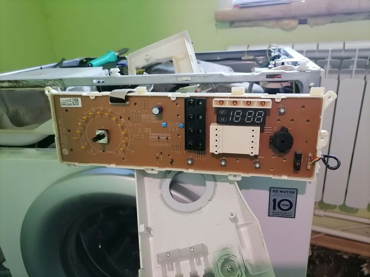 стиральная машина lg, модуль стиральной машины, плата стиральной машины, плата управления стиральной машины, модуль управления стиральной машины