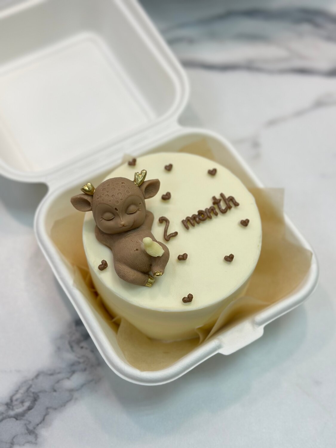 бенто торт с мишкой, бенто торты, мини торты, bento торт, bento cake