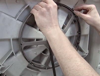 барабан стиральной машины, ремень в стиральной машине, automatic washing machine, слетел ремень в стиральной машине, стиральная машина с вертикальным барабаном