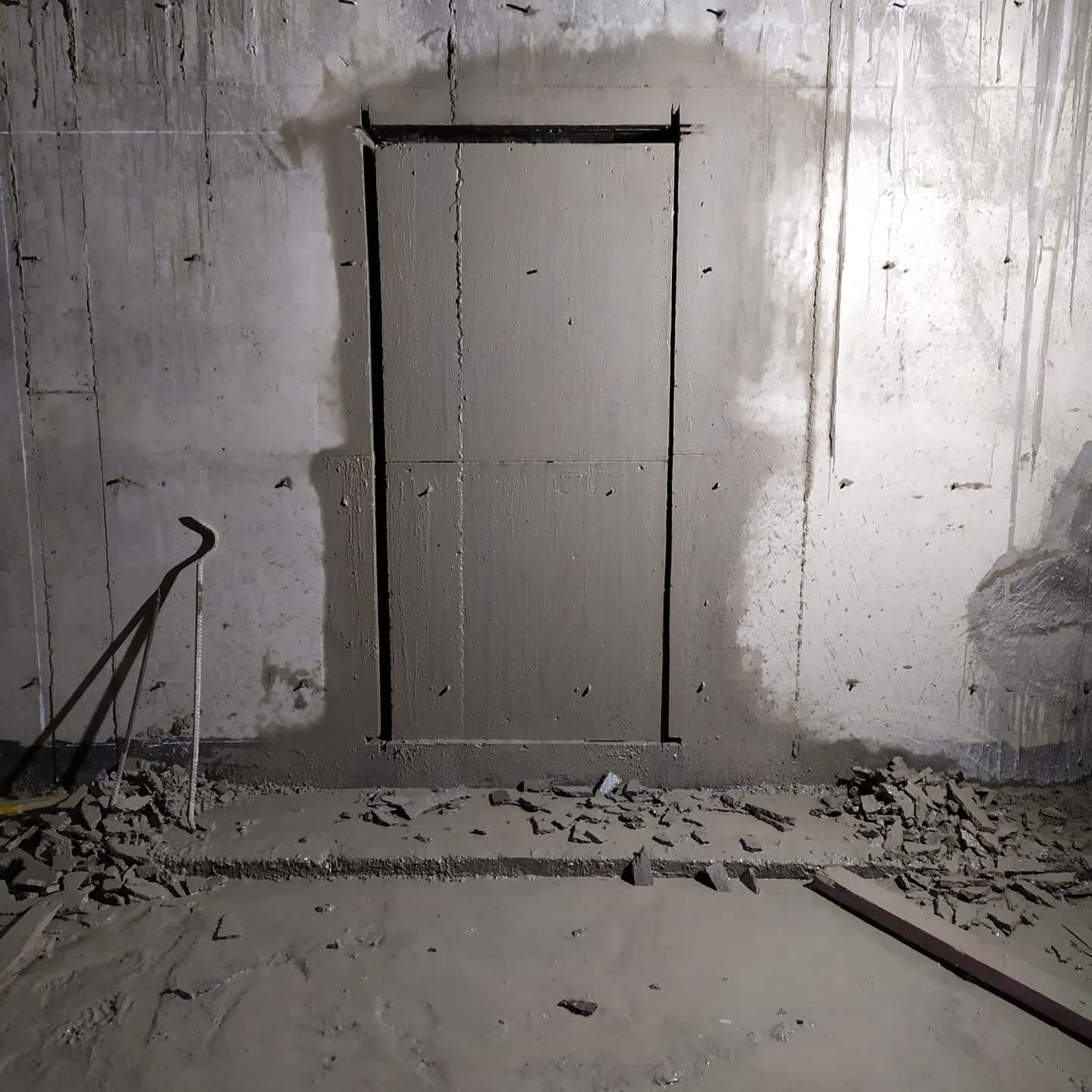 дверной проем, проем в несущей стене, усиление проема, проем, расширение дверного проема