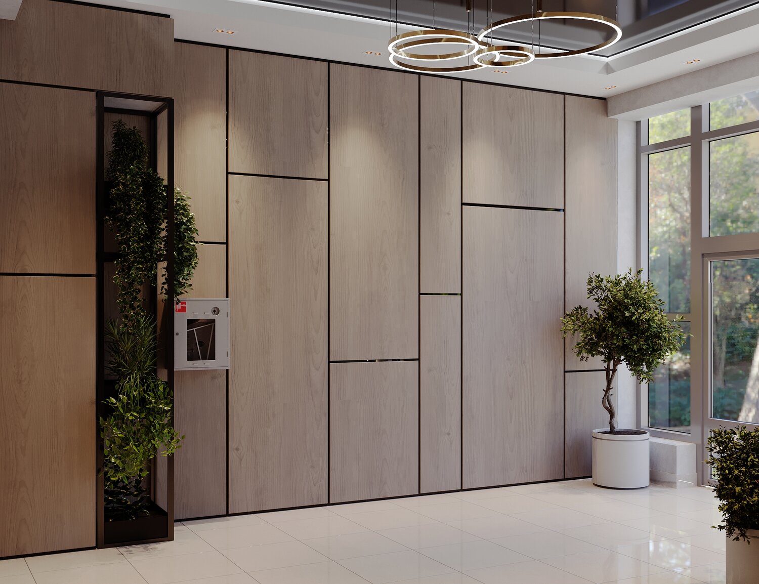 жилой комплекс, дизайн интерьер, интерьер, интерьер коридор, коридор современный дизайн