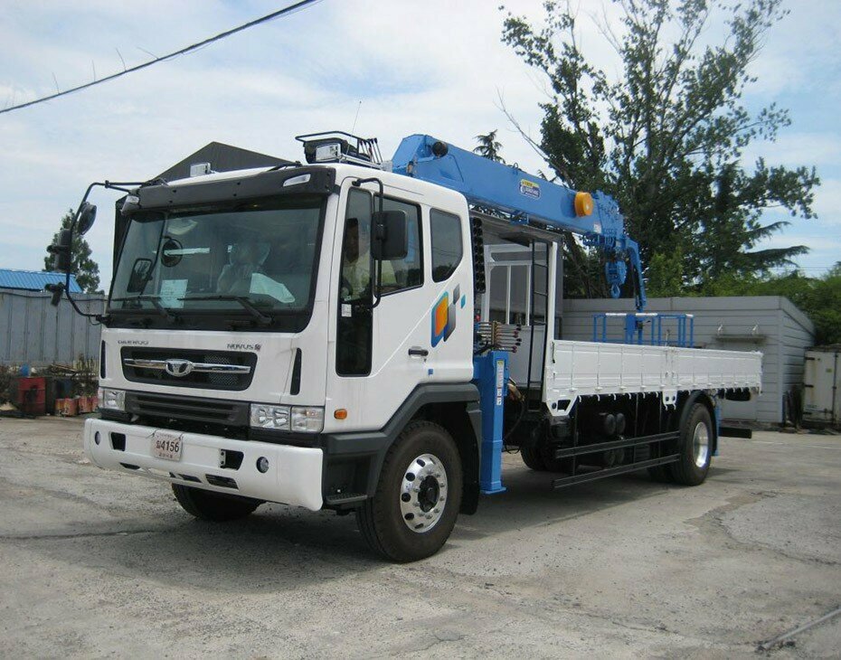 daewoo novus манипулятор, манипулятор 7 тонн, манипулятор дэу новус 12 т, дэу новус с кму, daewoo novus с кму