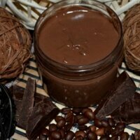 шоколадное обертывание, домашняя шоколадная паста, шоколадная паста, шоколадная паста открытая, шоколадная ореховая паста