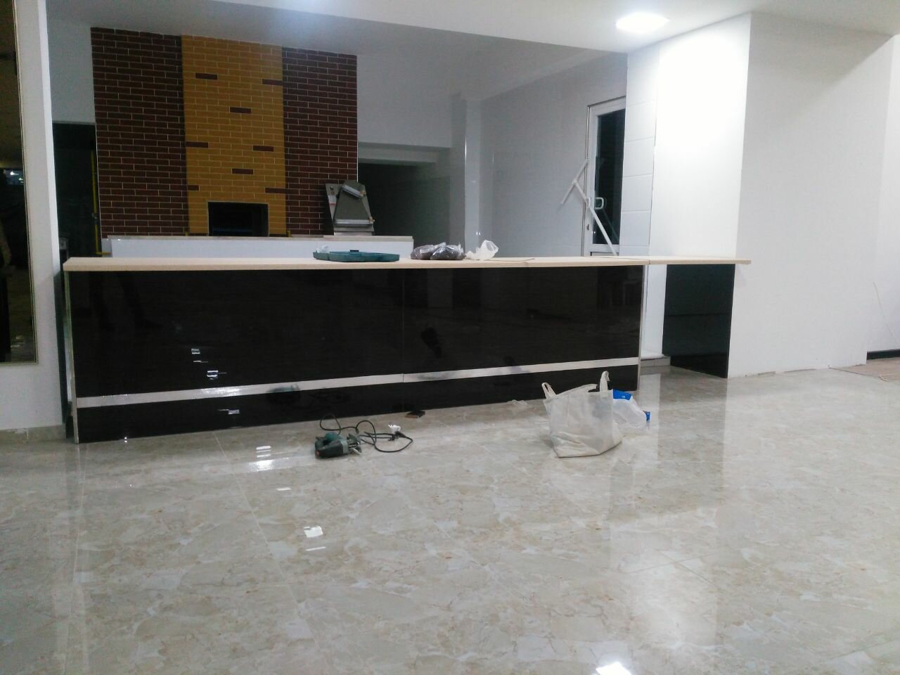 мебель, пол, стойка ресепшен, квартира, интерьер