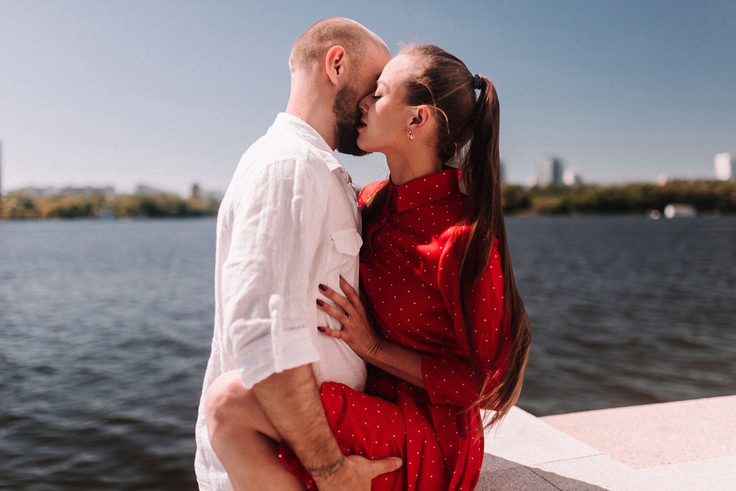 девушка, человек, фотосессия у моря, о любви, красавица жена