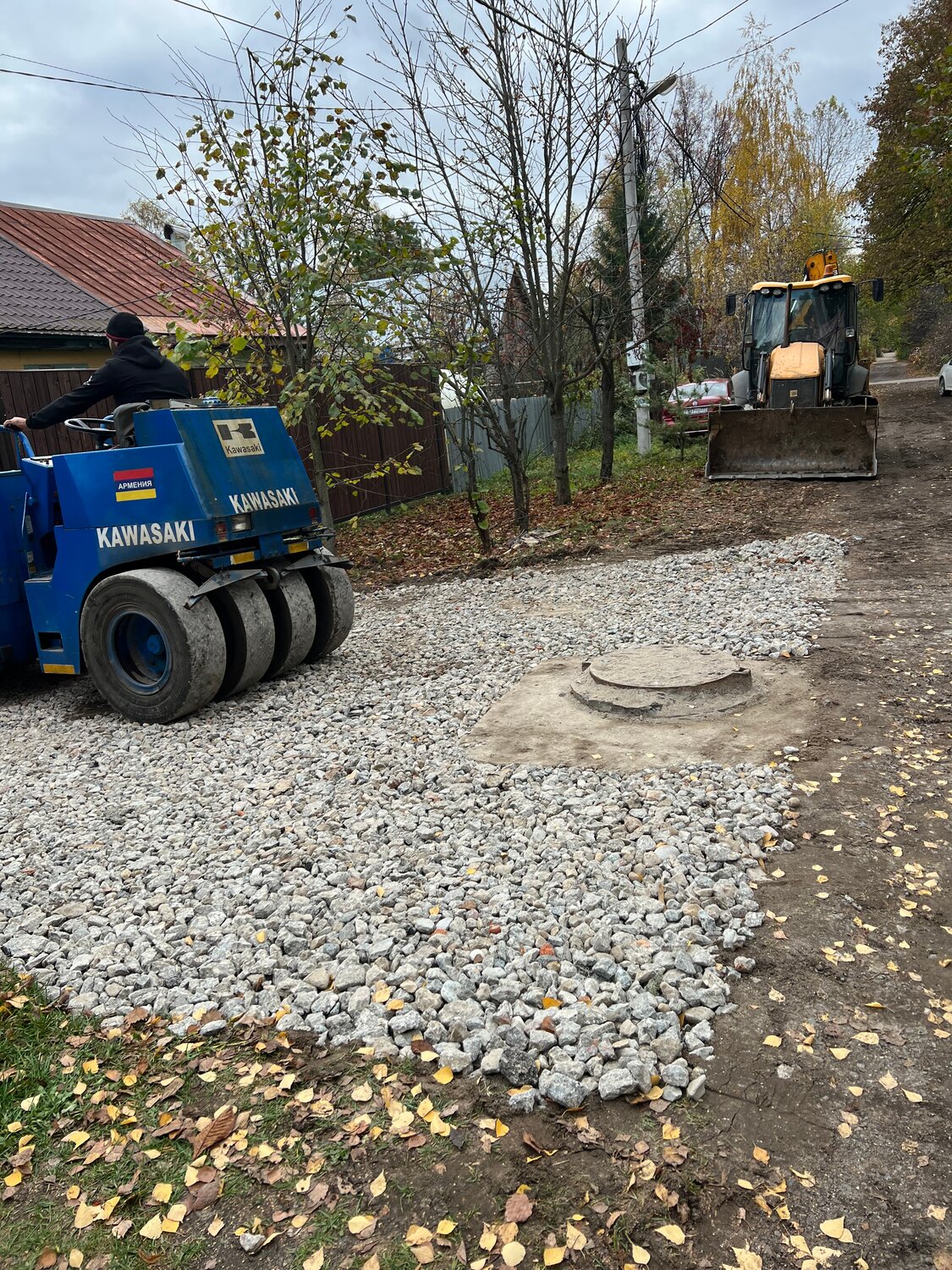 отсыпка, отсыпка дороги, подготовка под асфальт, отсыпка щебнем, укладка асфальта