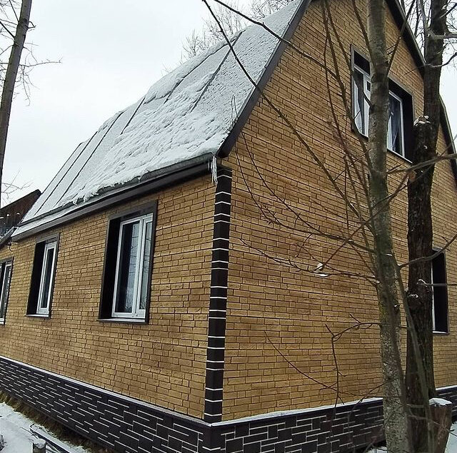 Монтаж фасада из фасадных панелей