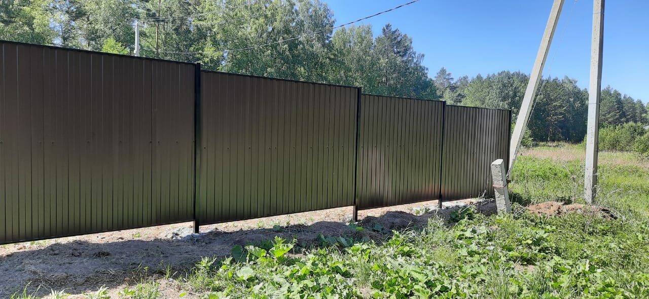 забор из профлиста, профнастил с10 забор, профлист забор, забор из профнастила, профнастил забор