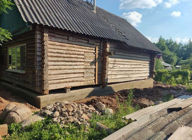 Замена фундамента