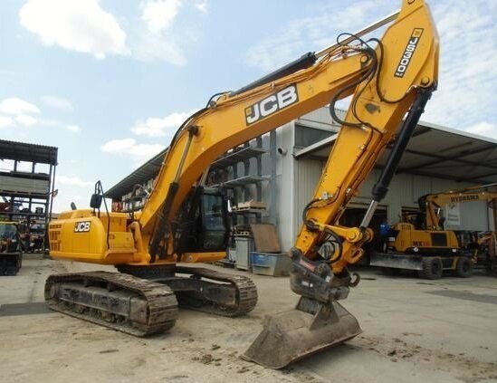 гусеничный экскаватор jcb, экскаватор jcb js210 l, экскаватор, экскаватор jcb js220lc, гусеничный экскаватор