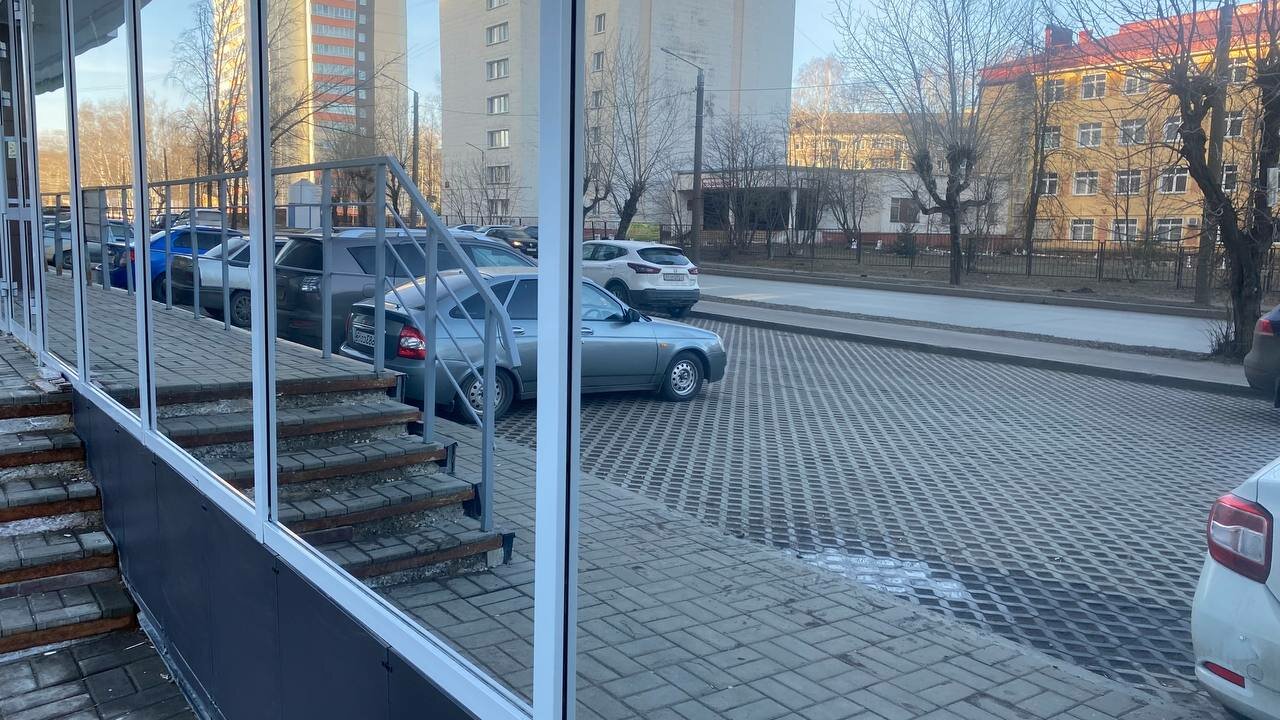 автомобиль, парковка, тротуар, паркинг, с улицы
