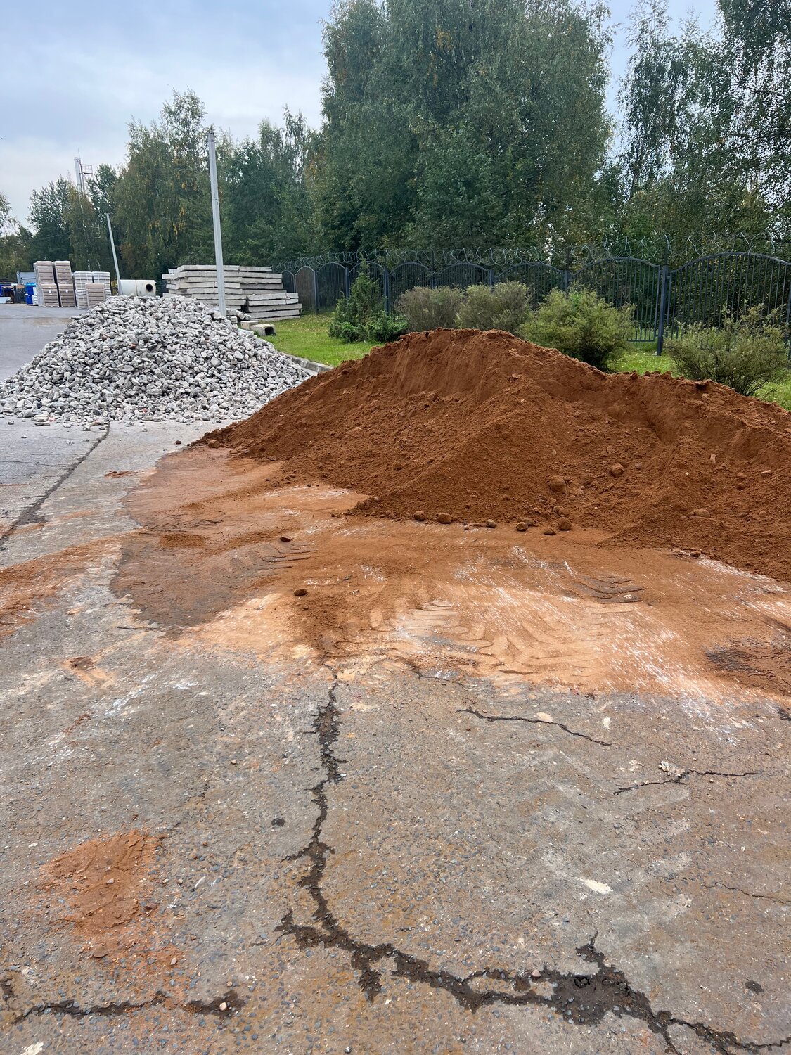 строительство, благоустройство, дорога, участок, ход строительства