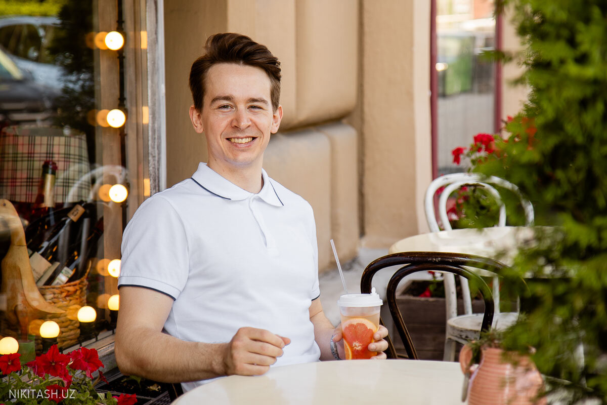 парень, мужчины, человек, мужских, в ресторане