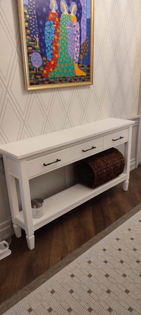 консоль hallway table, консольный столик, консольный столик в прихожую, консоль 80 см прованс, консольный стол для прихожей