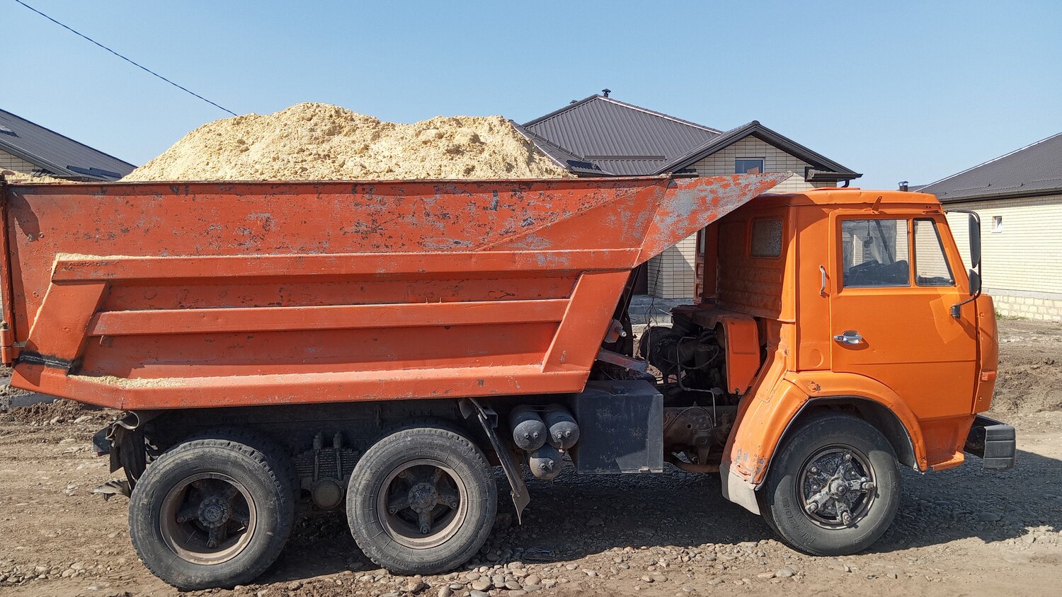 камаз 55111 самосвал, камаз 55111 15, камаз 55111, камаз самосвал, камаз 55111 с песком