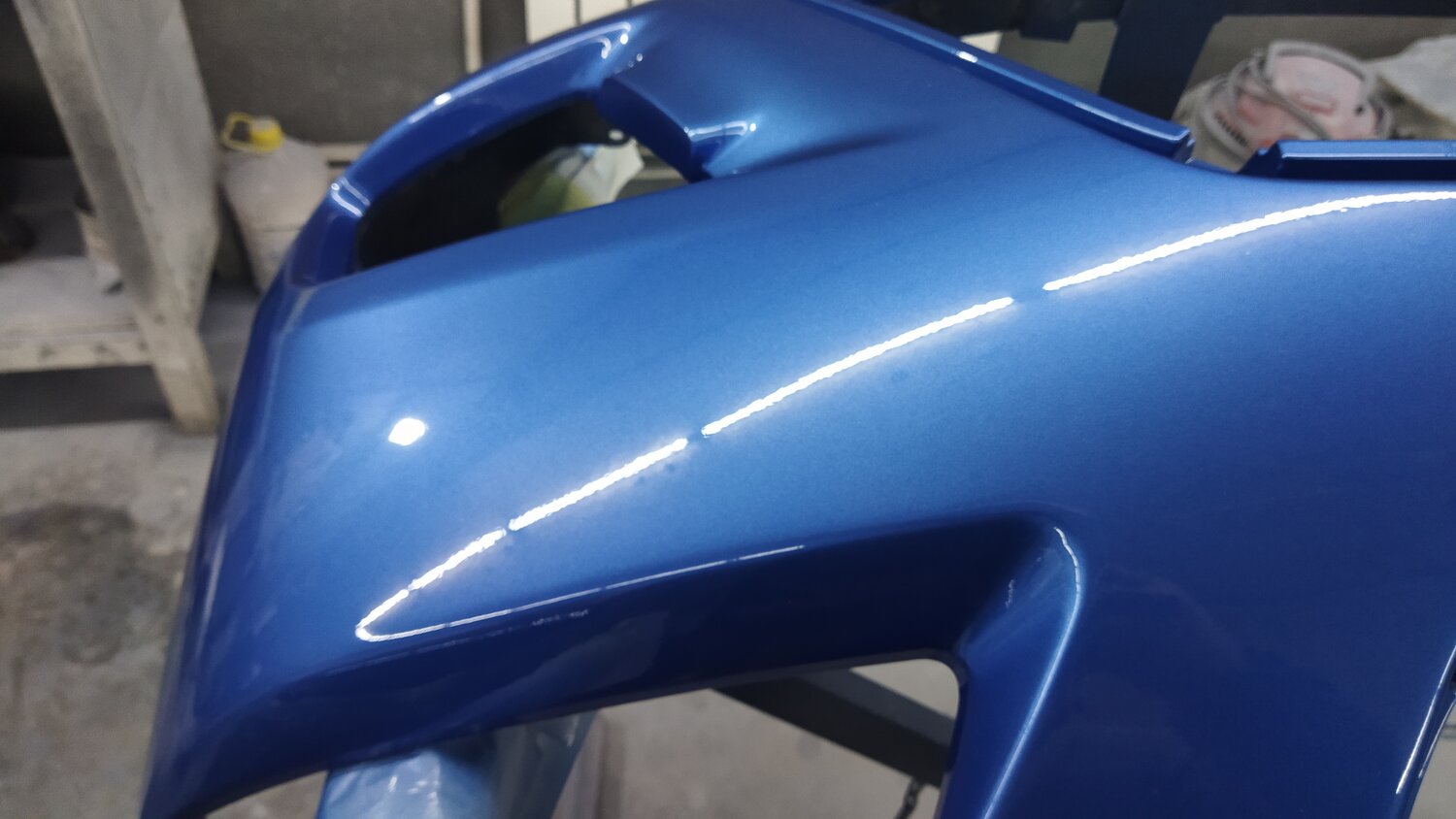покраска бампера, для авто, краска subaru 02c, покраска, бампер