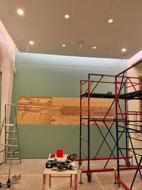 гипсокартон, гипсокартон на стене, отделка гипсокартона, базовый блок всп 250/1.2, монтаж гипсокартона