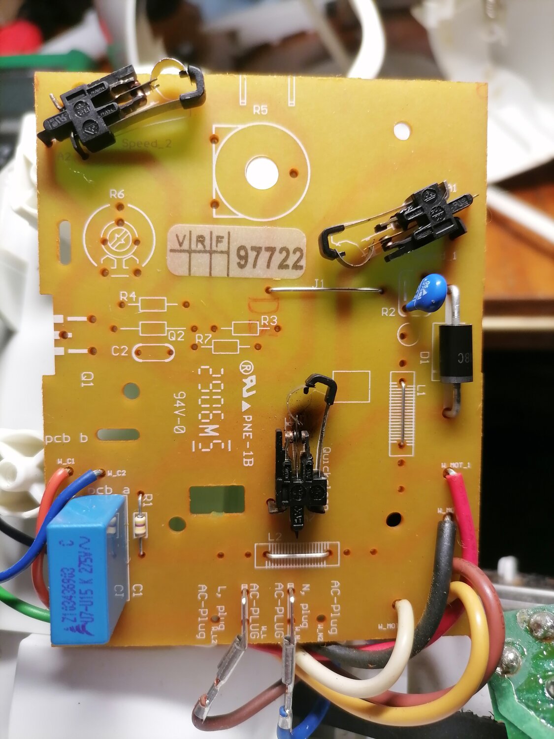 плата управления, плата питания, схема платы, схема, микросхема для