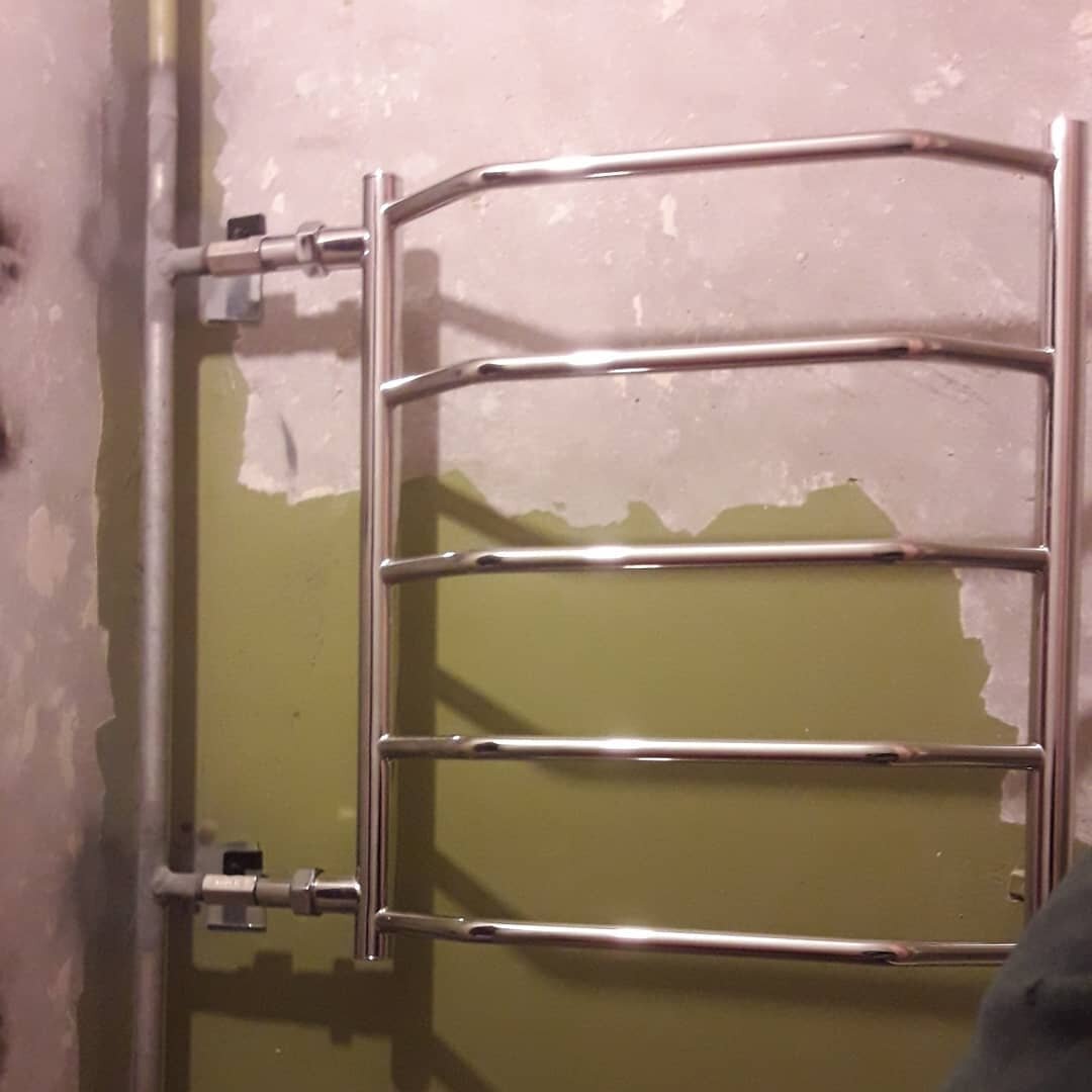 Замена батареи со сваркой и трубогибом