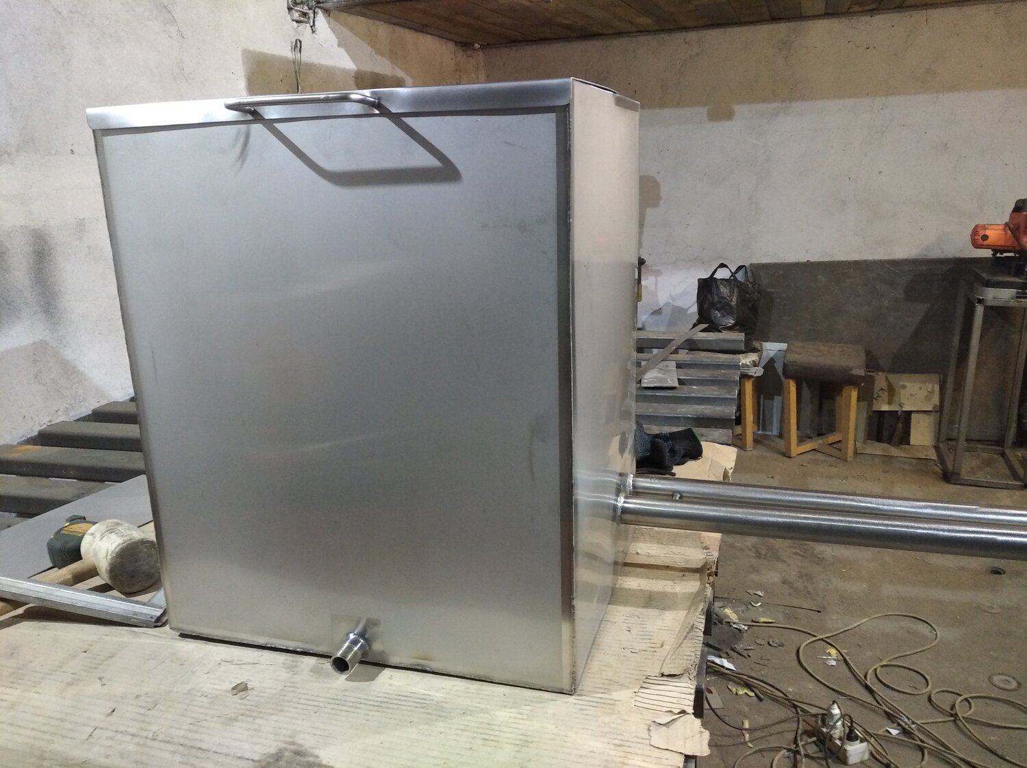 Как заварить бак из нержавейки для бани своими руками - 82 фото