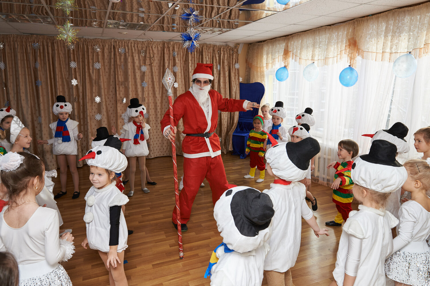 утренник, детский утренник на новый год, детский сад, новог утренник, новый год утренник вержаковой