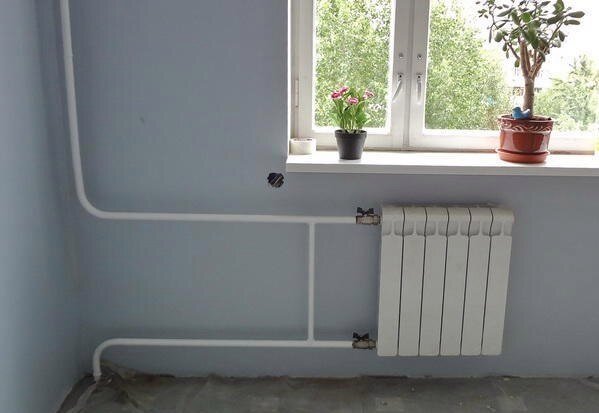 Замена радиатора отопления на сварке