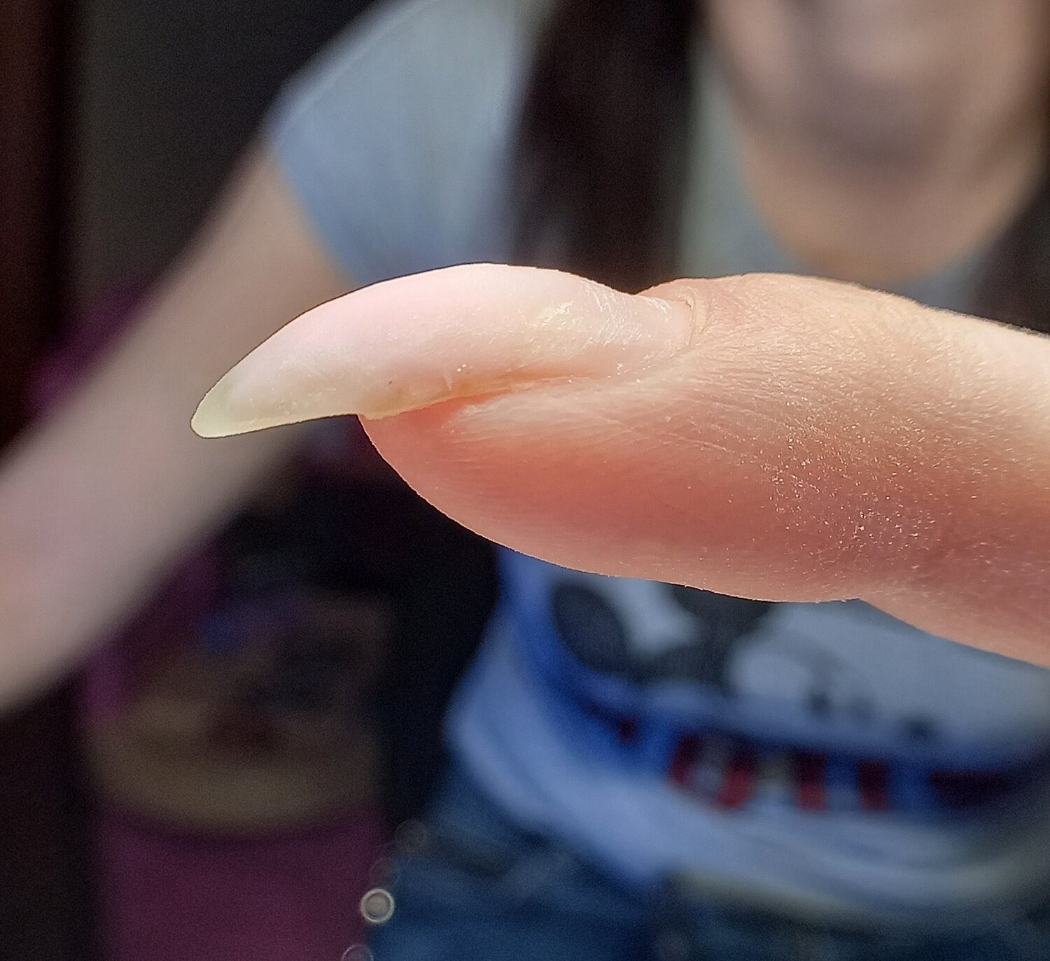 ногти, клюющие ногти, маникюры, рука, nail