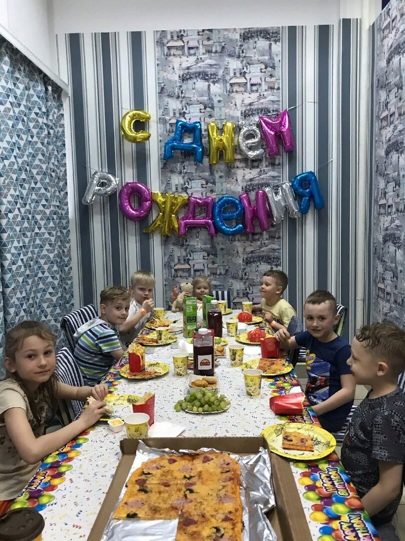 детский праздник, праздник, детская комната, человек, день рождения