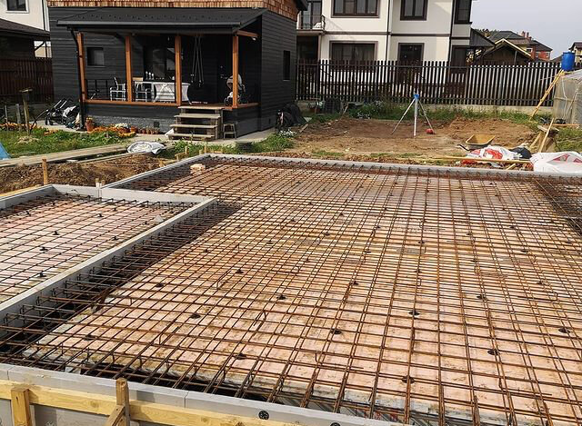 Устройство бетонного фундамента