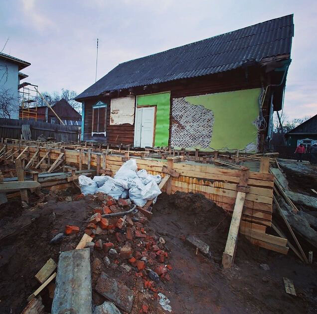 Реставрация фундамента