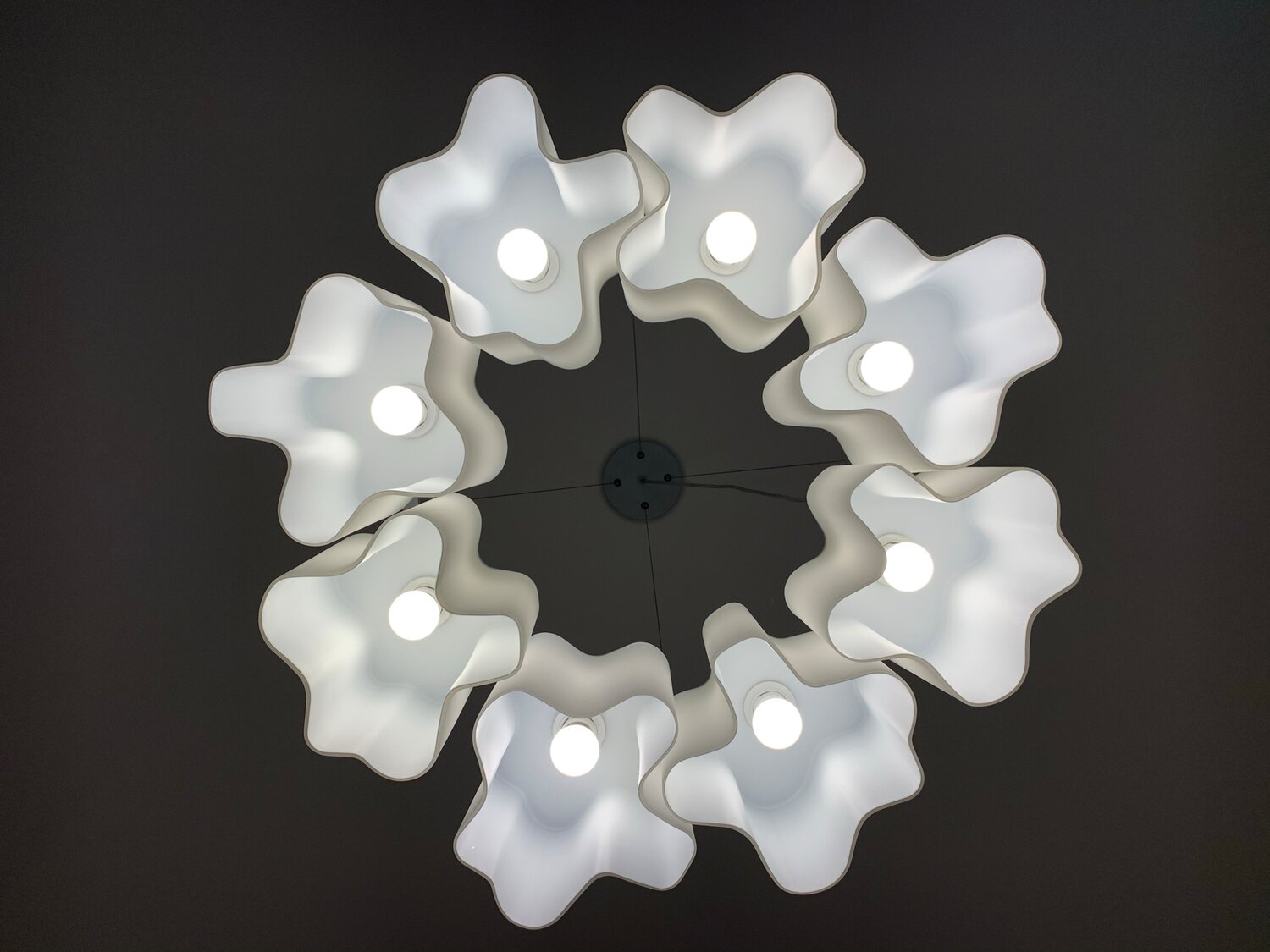 потолочный светильник, люстра, потолочная люстра, люстра artemide logico 8 x 360° потолочная, люстра a3479pl-9cc