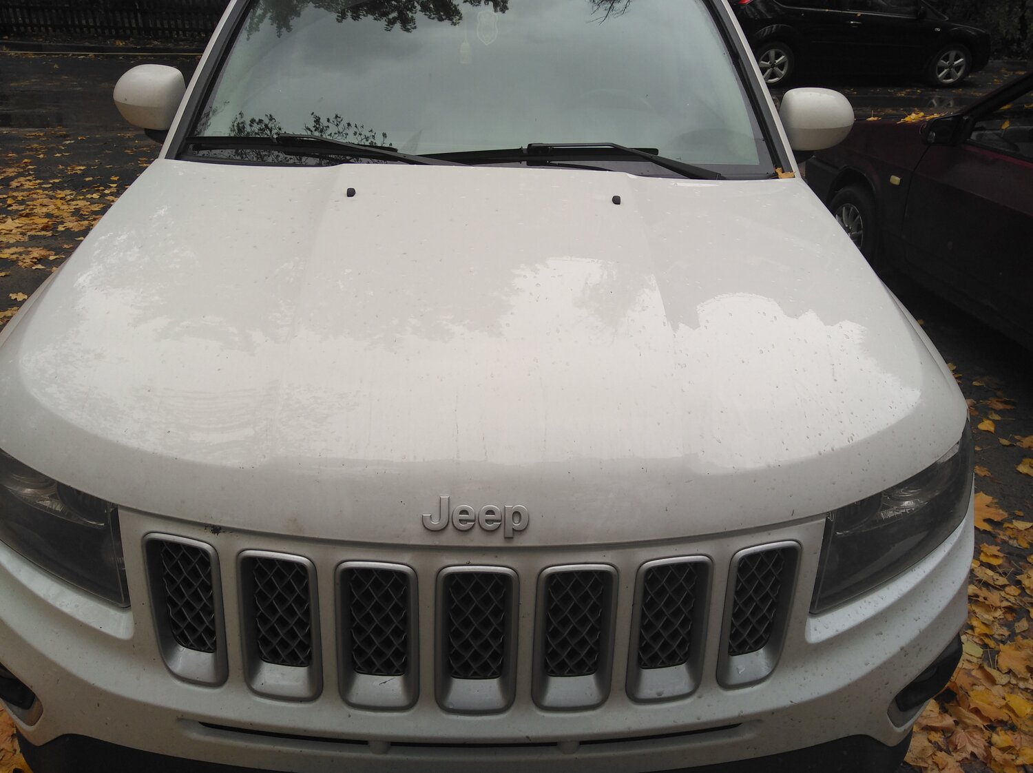 jeep grand cherokee, джип чероки капот, jeep compass, автомобиль, jeep grand cherokee наклейка на капот